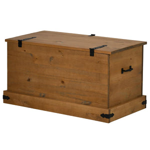 Σεντούκι αποθήκευσης HALDEN 91x48x47 cm Ξύλο μασίφ πεύκο