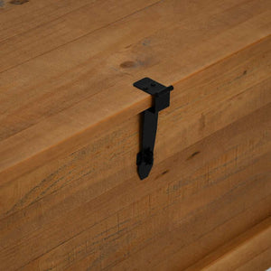 Σεντούκι αποθήκευσης HALDEN 91x48x47 cm Ξύλο μασίφ πεύκο