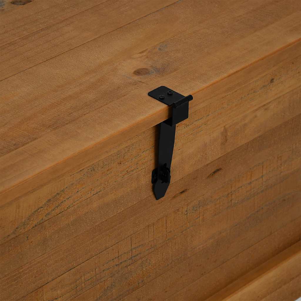 Σεντούκι αποθήκευσης HALDEN 91x91x47 cm Ξύλο μασίφ πεύκο - Pakobazaar