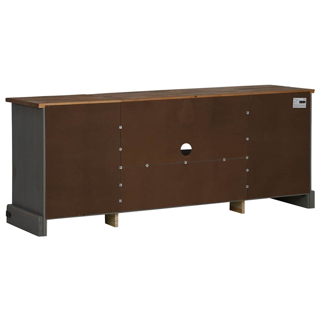 ντουλάπι τηλεόρασης HALDEN 2 συρόμενες πόρτες γκρι 150x40x60 cm