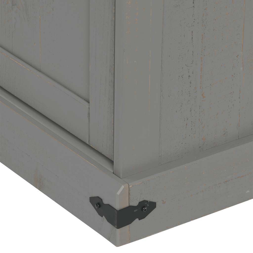 ντουλάπι τηλεόρασης HALDEN 2 συρόμενες πόρτες γκρι 150x40x60 cm