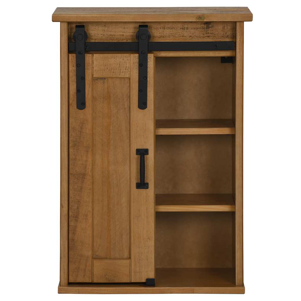 κρεμαστό ντουλάπι HALDEN με συρόμενη πόρτα 49x22,5x70 cm Πεύκο