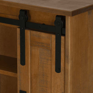 κρεμαστό ντουλάπι HALDEN με συρόμενη πόρτα 49x22,5x70 cm Πεύκο