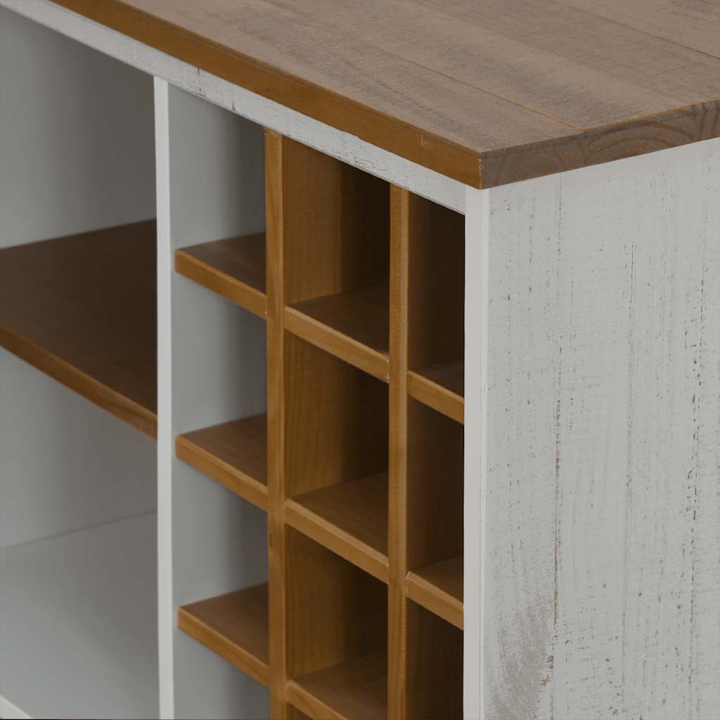 Ντουλάπι κρασιού HALDEN με ράφια κρασιού - Pakobazaar