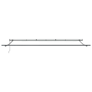 Τέντα Πτυσσόμενη Αυτόματη με LED Μπορντό 600x300 εκ. - Pakobazaar