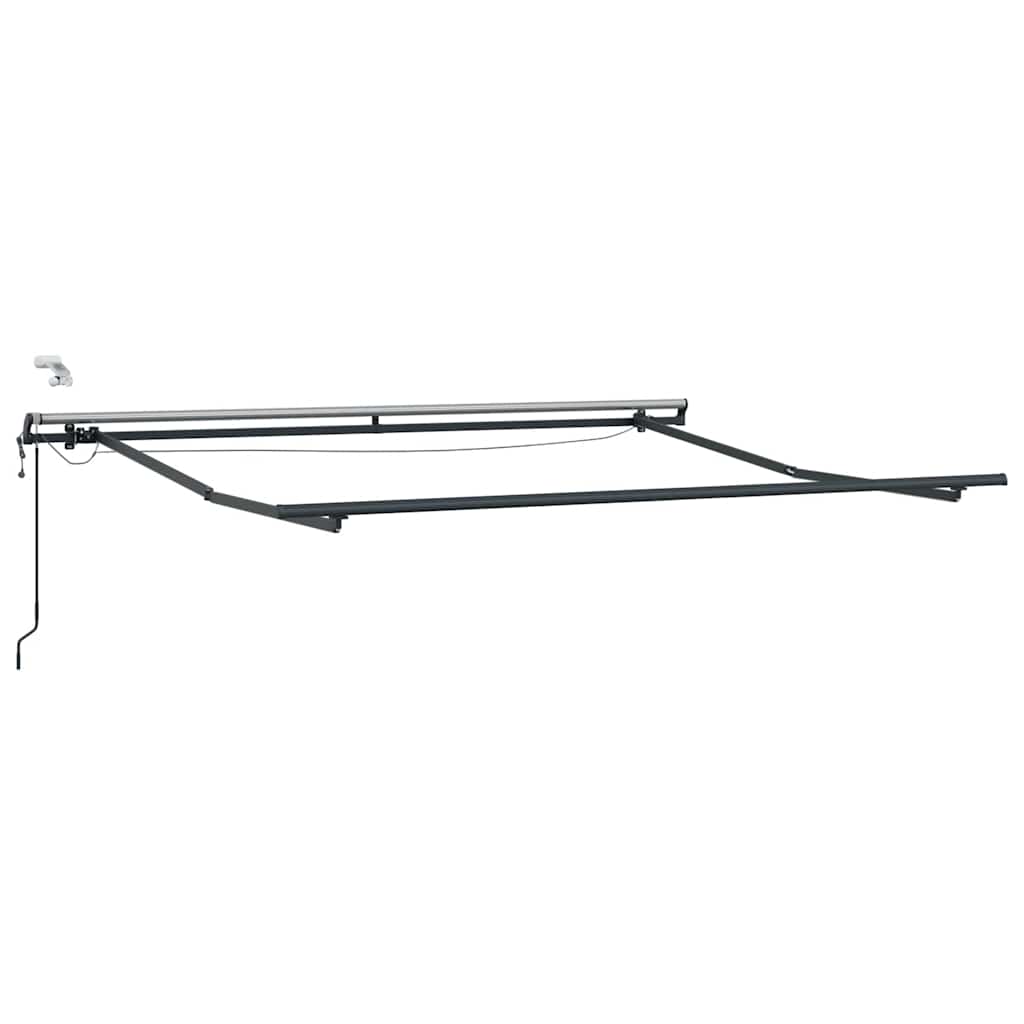 Τέντα Πτυσσόμενη Αυτόματη με LED Καφέ 300x250 εκ. - Pakobazaar