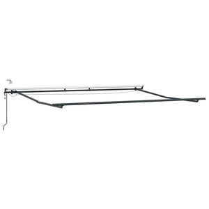 Τέντα Πτυσσόμενη Αυτόματη με LED Καφέ 450x300 εκ. - Pakobazaar