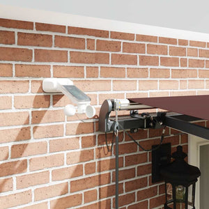 Τέντα Πτυσσόμενη Αυτόματη με LED Καφέ 500x300 εκ. - Pakobazaar