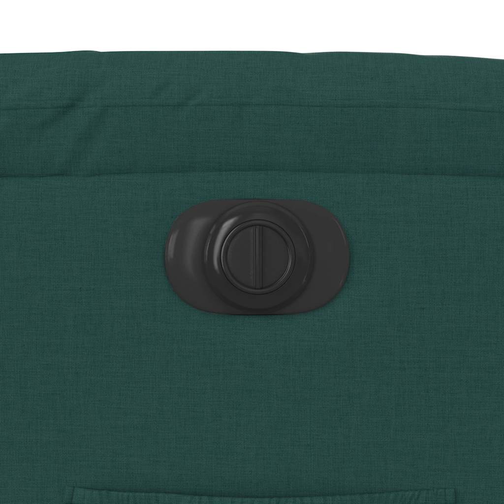 Πολυθρόνα Ανακλινόμενη Ηλεκτρική Πράσινο Υφασμάτινη - Pakobazaar