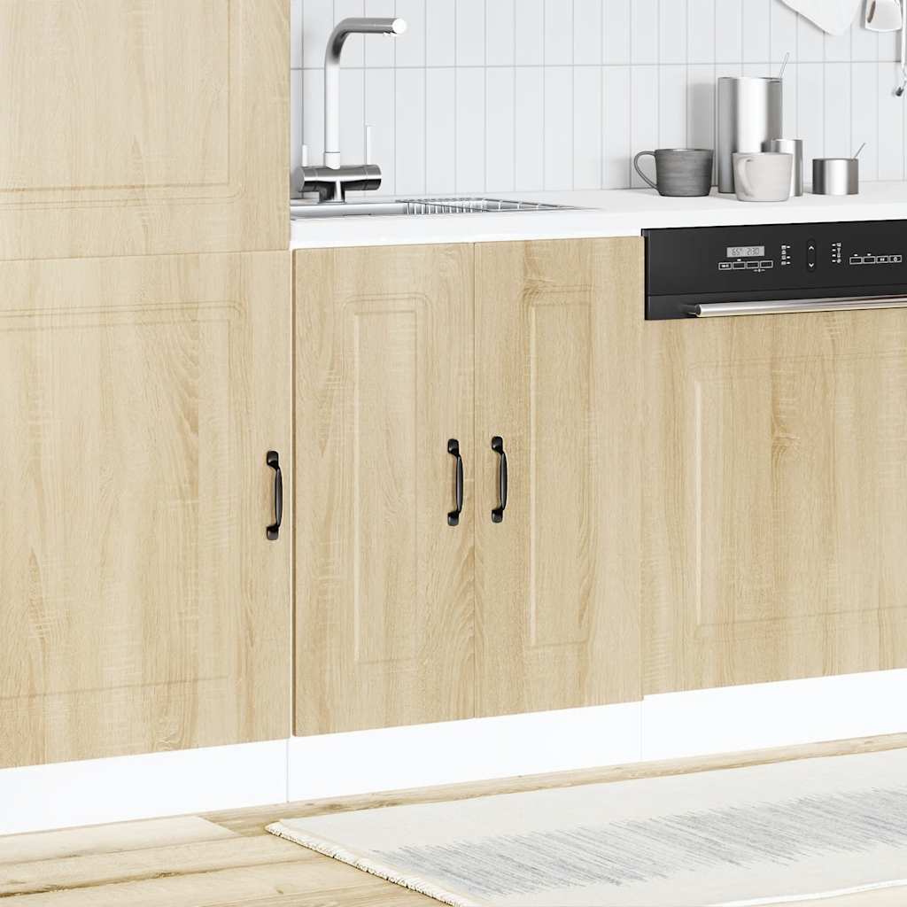 Ντουλάπι βάσης νεροχύτη Kalmar Sonoma Δρυς 60x46x81,5 εκ. - Pakobazaar