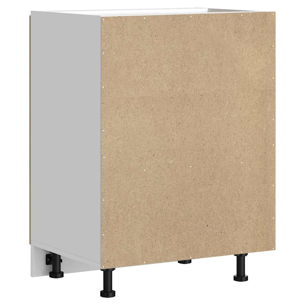 Ντουλάπι βάσης νεροχύτη Kalmar Sonoma Δρυς 60x46x81,5 εκ. - Pakobazaar