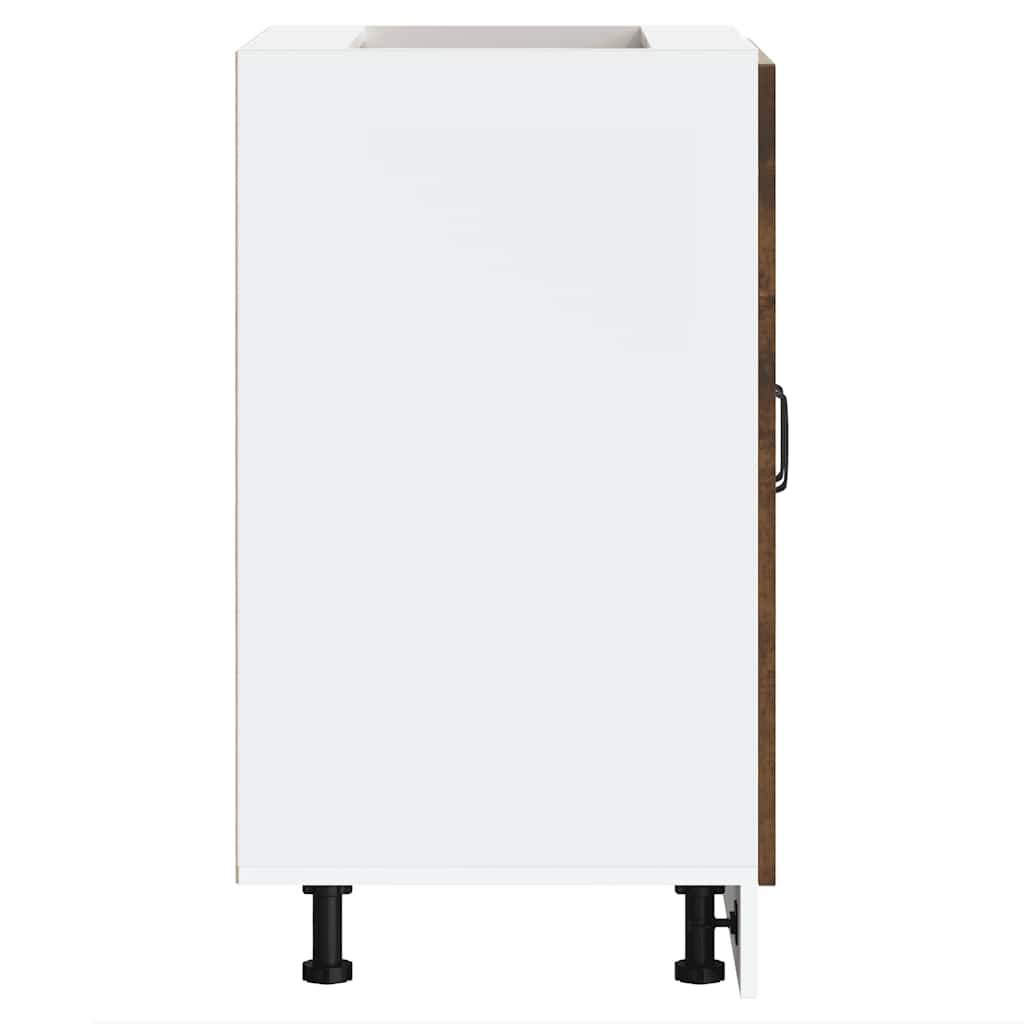 Ντουλάπι βάσης νεροχύτη Kalmar Καπνιστή δρυς 60x46x81,5 εκ. - Pakobazaar