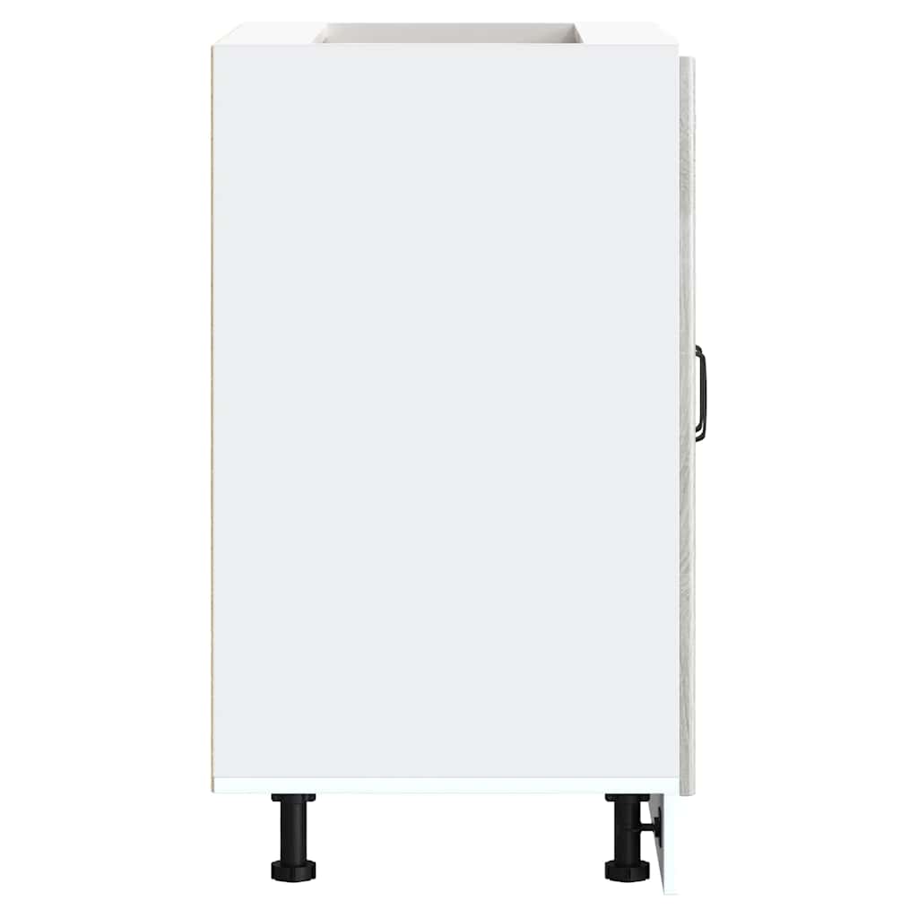 Ντουλάπι βάσης νεροχύτη Kalmar Γκρι Sonoma 60x46x81,5 εκ.