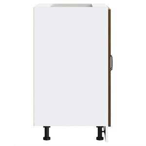 Ντουλάπι βάσης νεροχύτη Kalmar Καφέ δρυς 60x46x81,5 εκ.