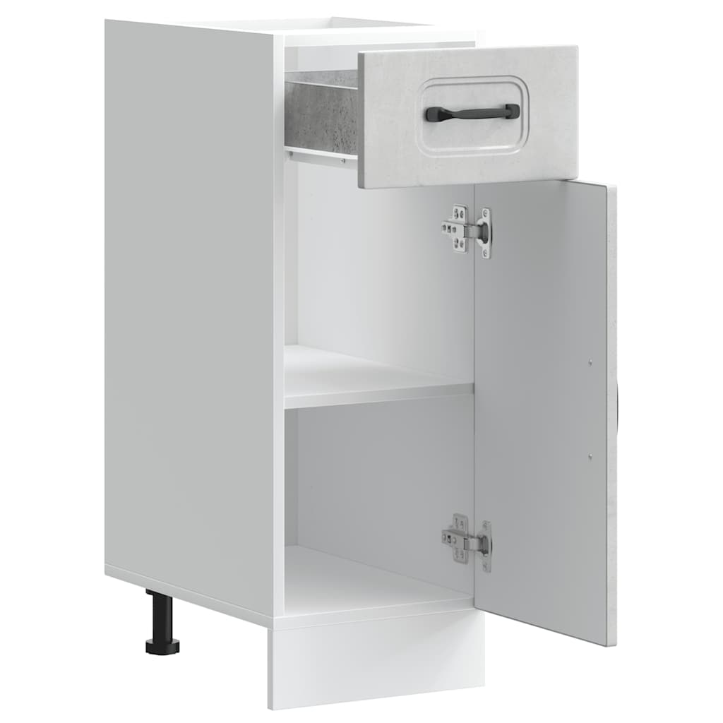 ντουλάπι βάσης κουζίνας Kalmar από Επεξεργασμένο Ξύλο