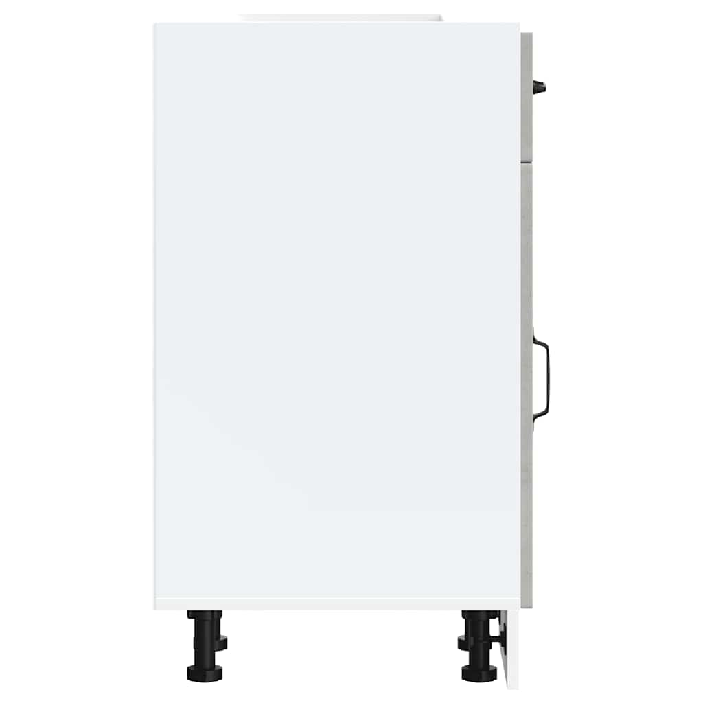 ντουλάπι βάσης κουζίνας Kalmar από Επεξεργασμένο Ξύλο