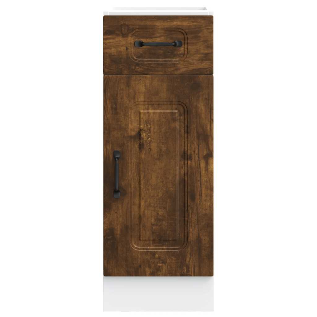 ντουλάπι βάσης κουζίνας Kalmar Καπνιστή δρυς Επεξεργασμένο Ξύλο