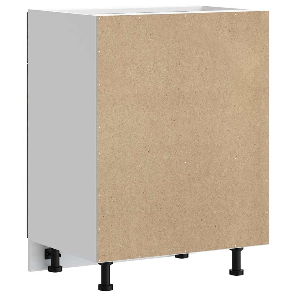 ντουλάπι βάσης κουζίνας Kalmar Καπνιστή δρυς Επεξεργασμένο Ξύλο - Pakobazaar