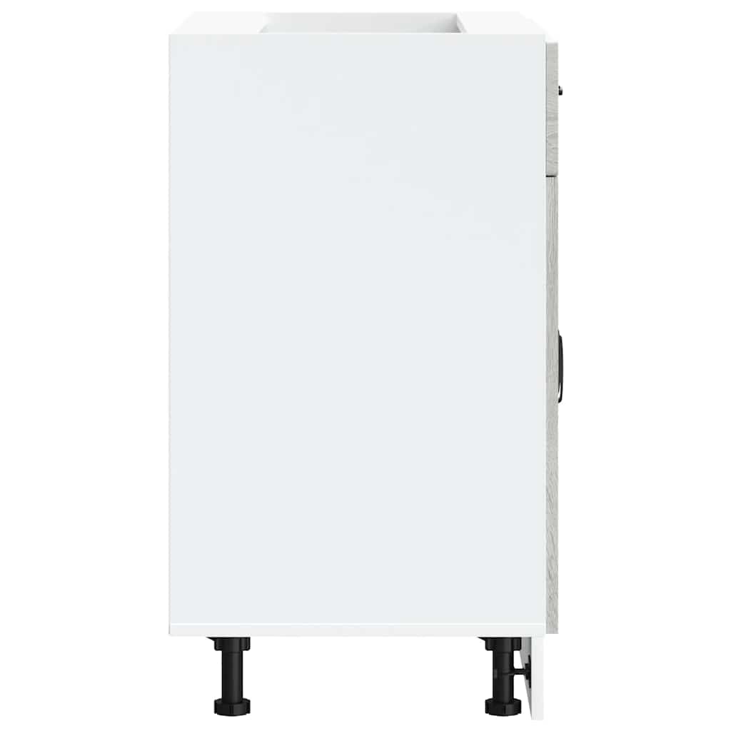 ντουλάπι βάσης κουζίνας Kalmar Γκρι sonoma Επεξεργασμένο Ξύλο