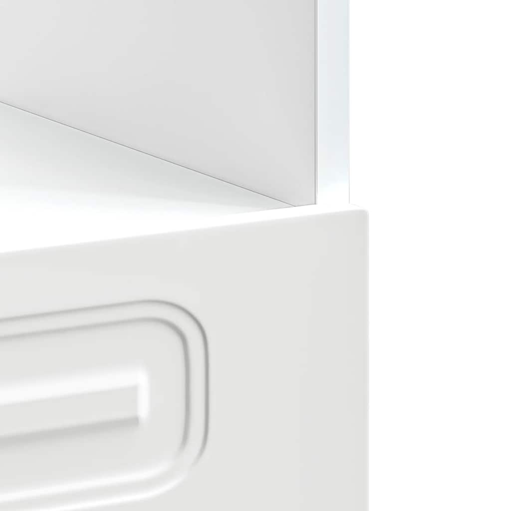 ντουλάπι φούρνου  "Kalmar" Λευκό μηχανουργημένο ξύλο