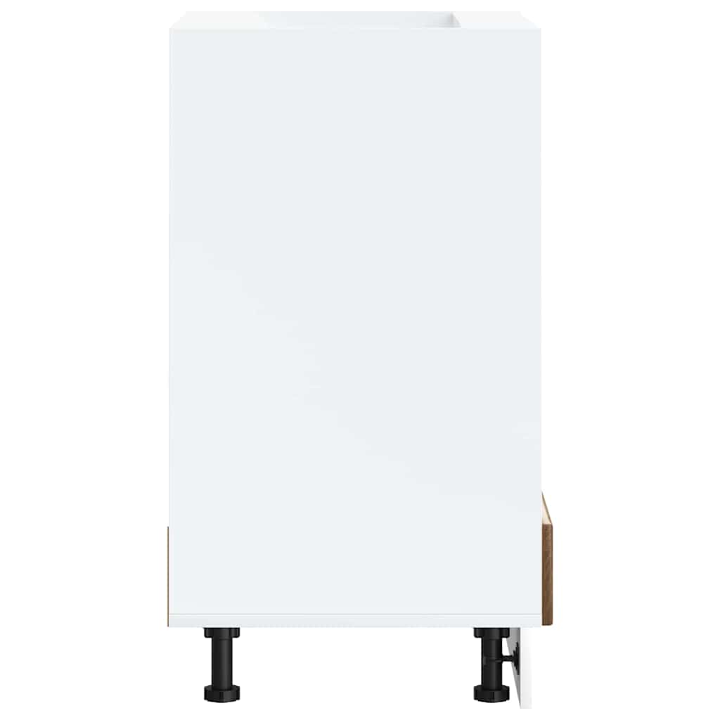 ντουλάπι φούρνου  "Kalmar" Καφέ δρυς καπλαμά Ξύλο