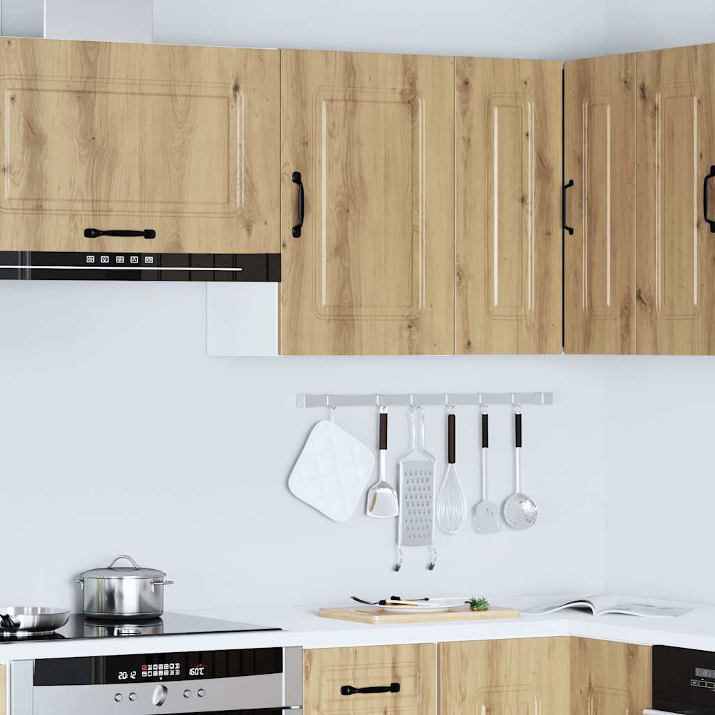 ντουλάπι τοίχου κουζίνας "Kalmar" Artisan Oak Engineered Wood - Pakobazaar