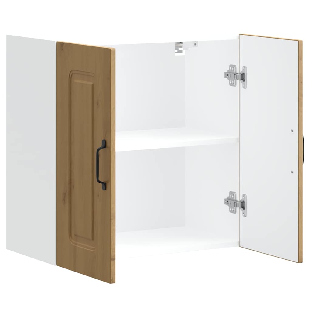 ντουλάπι τοίχου κουζίνας "Kalmar" Artisan Oak Engineered Wood - Pakobazaar