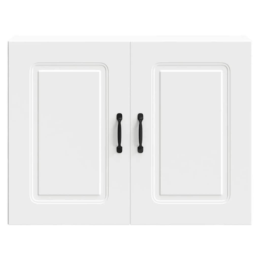 ντουλάπι τοίχου κουζίνας "Kalmar" Λευκό κατασκευασμένο ξύλο - Pakobazaar