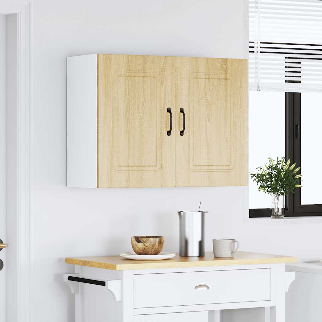 ντουλάπι τοίχου κουζίνας "Kalmar" Sonoma Oak Engineered Wood - Pakobazaar