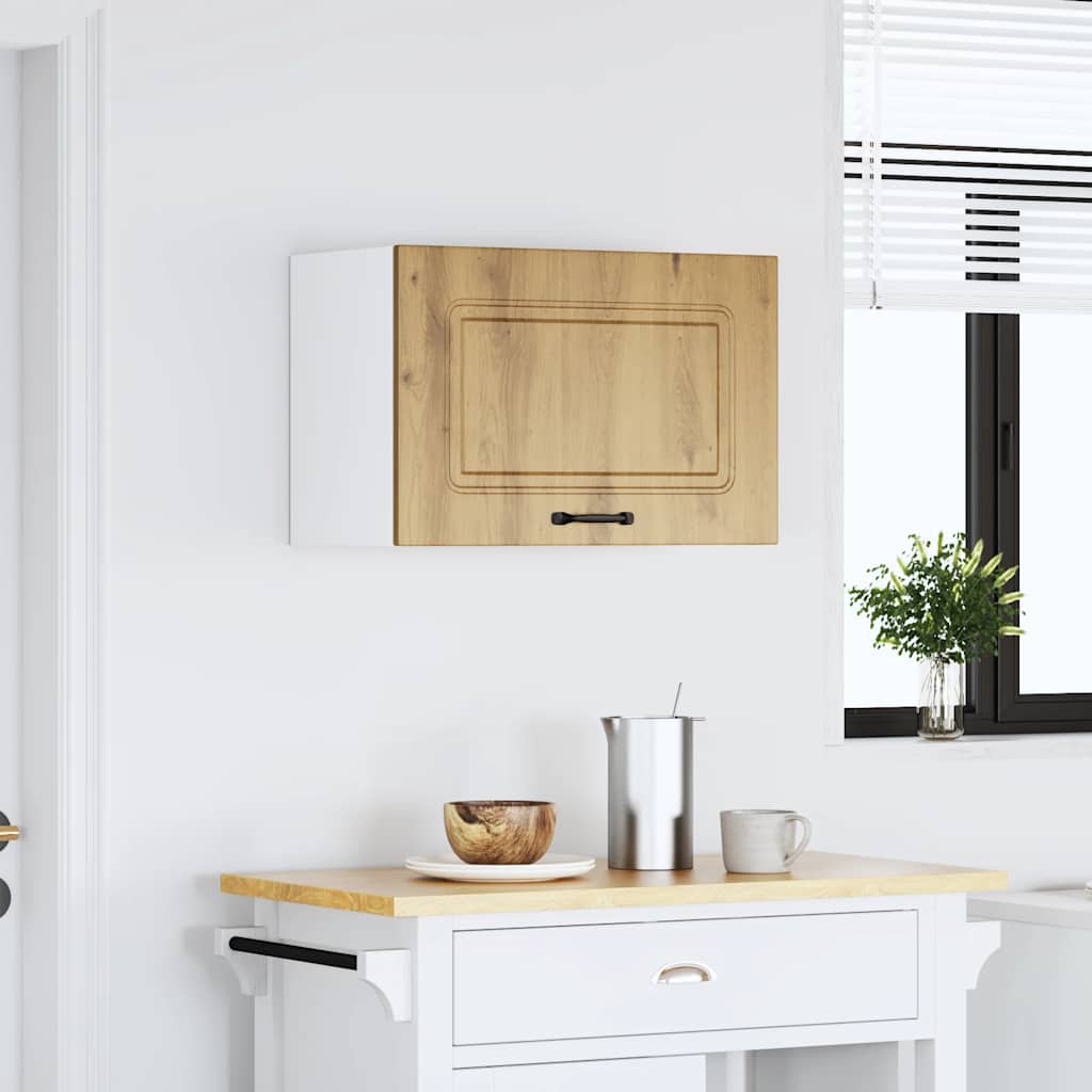 ντουλάπι τοίχου κουζίνας "Kalmar" Artisan Oak Engineered Wood - Pakobazaar
