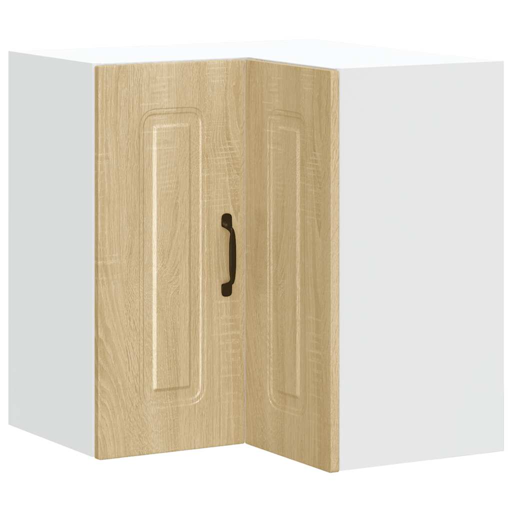 Γωνιακό ντουλάπι κουζίνας "Kalmar" Sonoma Oak Engineered Wood - Pakobazaar