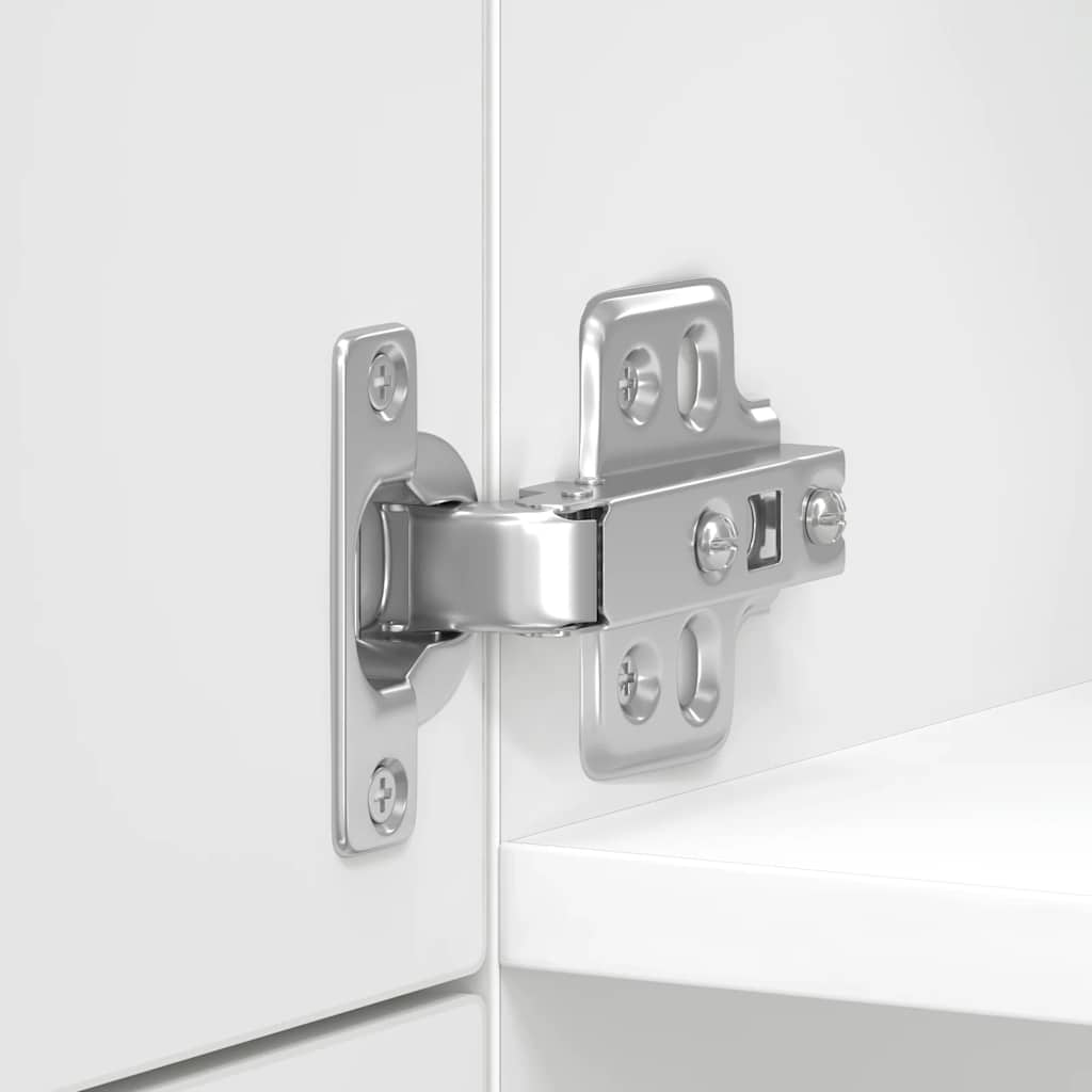 Ντουλάπι κουζίνας "Kalmar" Λευκό μηχανουργημένο ξύλο - Pakobazaar