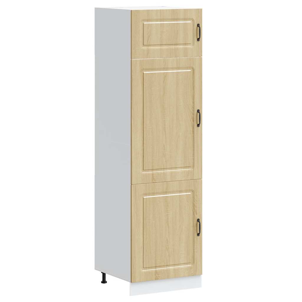 Ντουλάπι κουζίνας "Kalmar" Sonoma Oak Engineered Wood - Pakobazaar