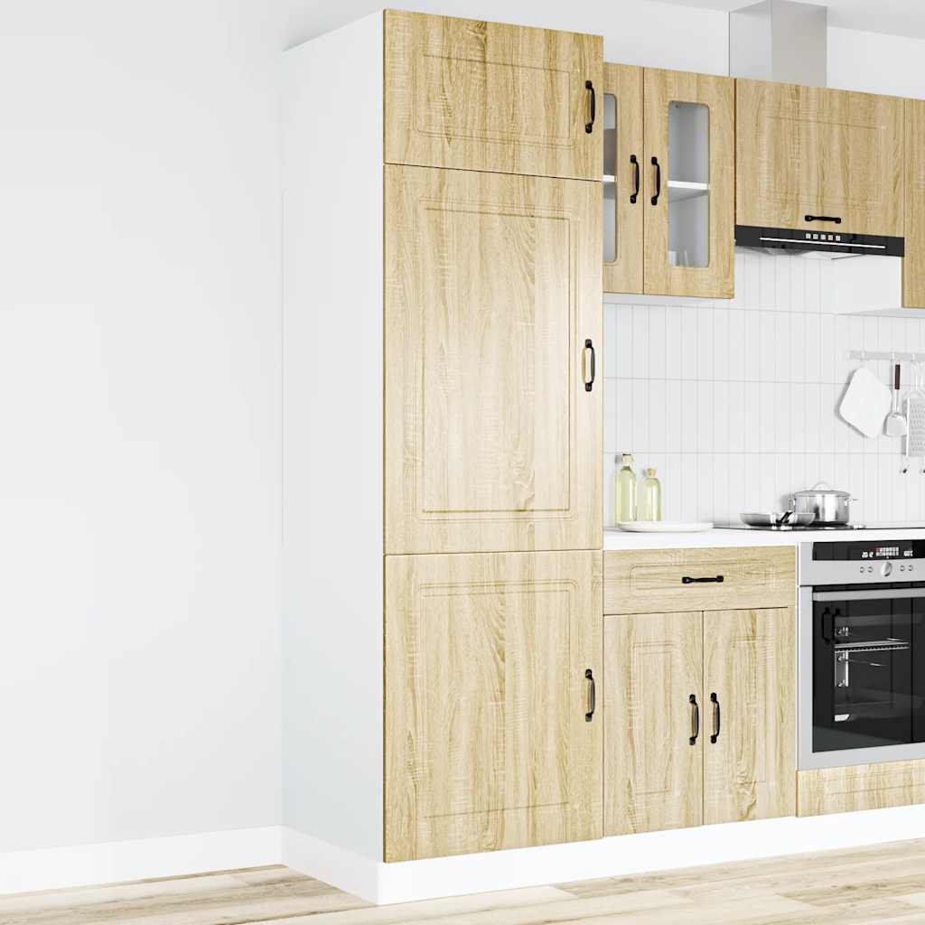 Ντουλάπι κουζίνας "Kalmar" Sonoma Oak Engineered Wood - Pakobazaar
