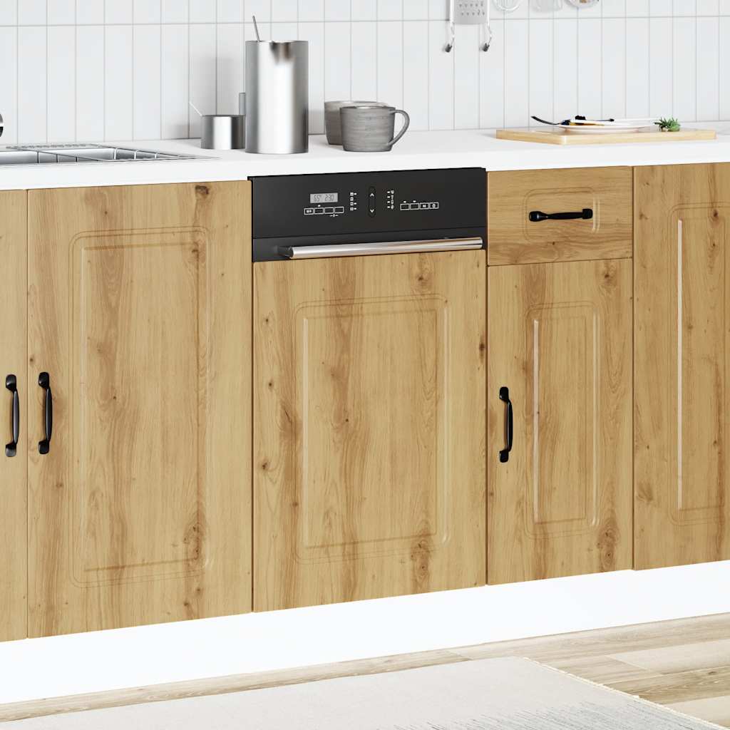 Πίνακας πλυντηρίου πιάτων "Kalmar" Artisan Oak 45x1,5x67 cm - Pakobazaar