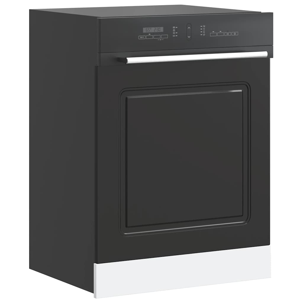 Πίνακας πλυντηρίου πιάτων Kalmar Μαύρο 60x1,5x57 εκ.