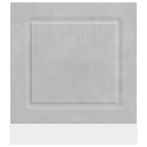 Πίνακας πλυντηρίου πιάτων Kalmar Concrete Grey 60x1,5x57 εκ.