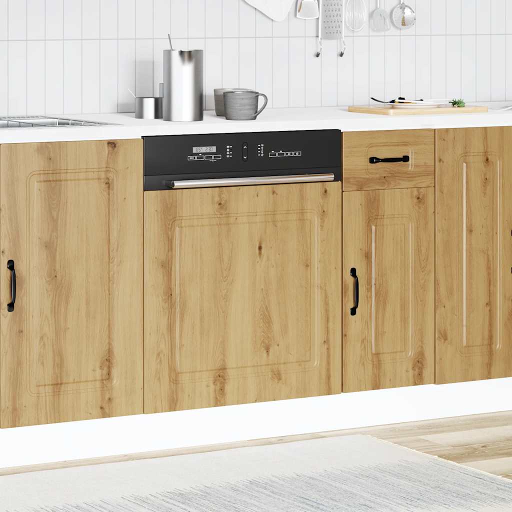 Πίνακας πλυντηρίου πιάτων "Kalmar" Artisan Oak 60x1,5x67 cm - Pakobazaar
