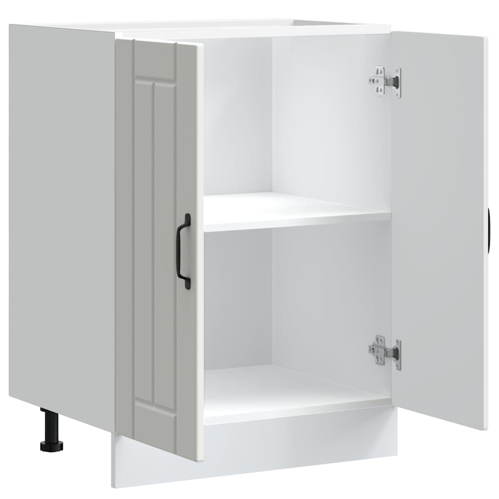 Ντουλάπι βάσης νεροχύτη "Lucca" High Gloss White
