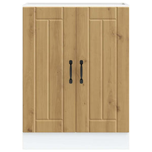 Ντουλάπι βάσης νεροχύτη "Lucca" Artisan Oak Engineered Wood