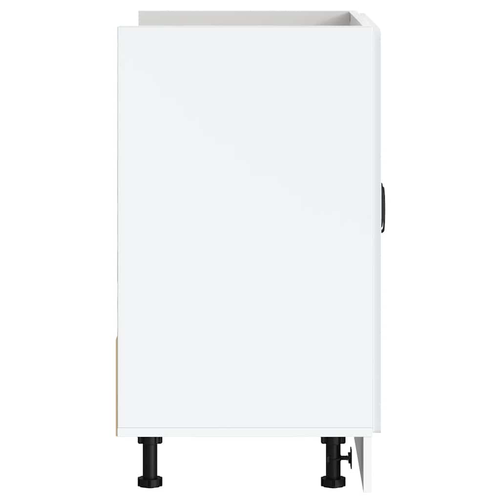 Ντουλάπι βάσης νεροχύτη "Lucca" High Gloss White - Pakobazaar