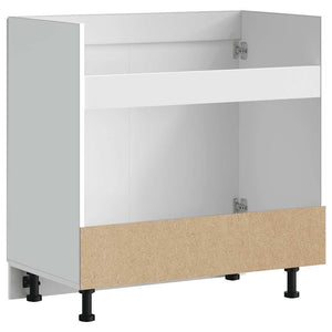 Ντουλάπι βάσης νεροχύτη "Lucca" High Gloss White - Pakobazaar
