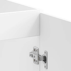 Ντουλάπι βάσης νεροχύτη "Lucca" High Gloss White - Pakobazaar