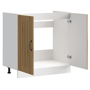 Ντουλάπι βάσης νεροχύτη "Lucca" Artisan Oak Engineered Wood