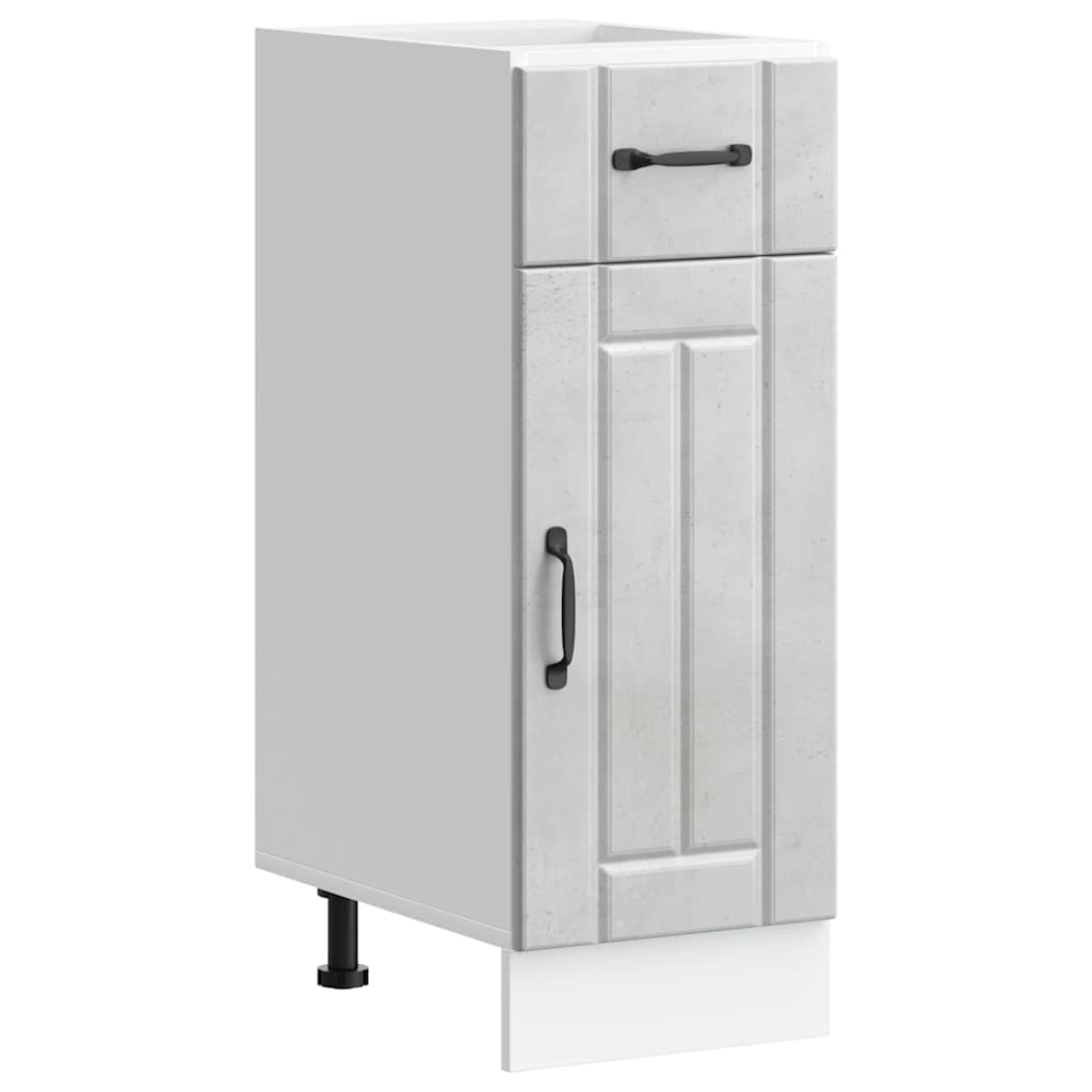 ντουλάπι βάσης κουζίνας Lucca Μπετόν Γκρι κατασκευασμένο ξύλο