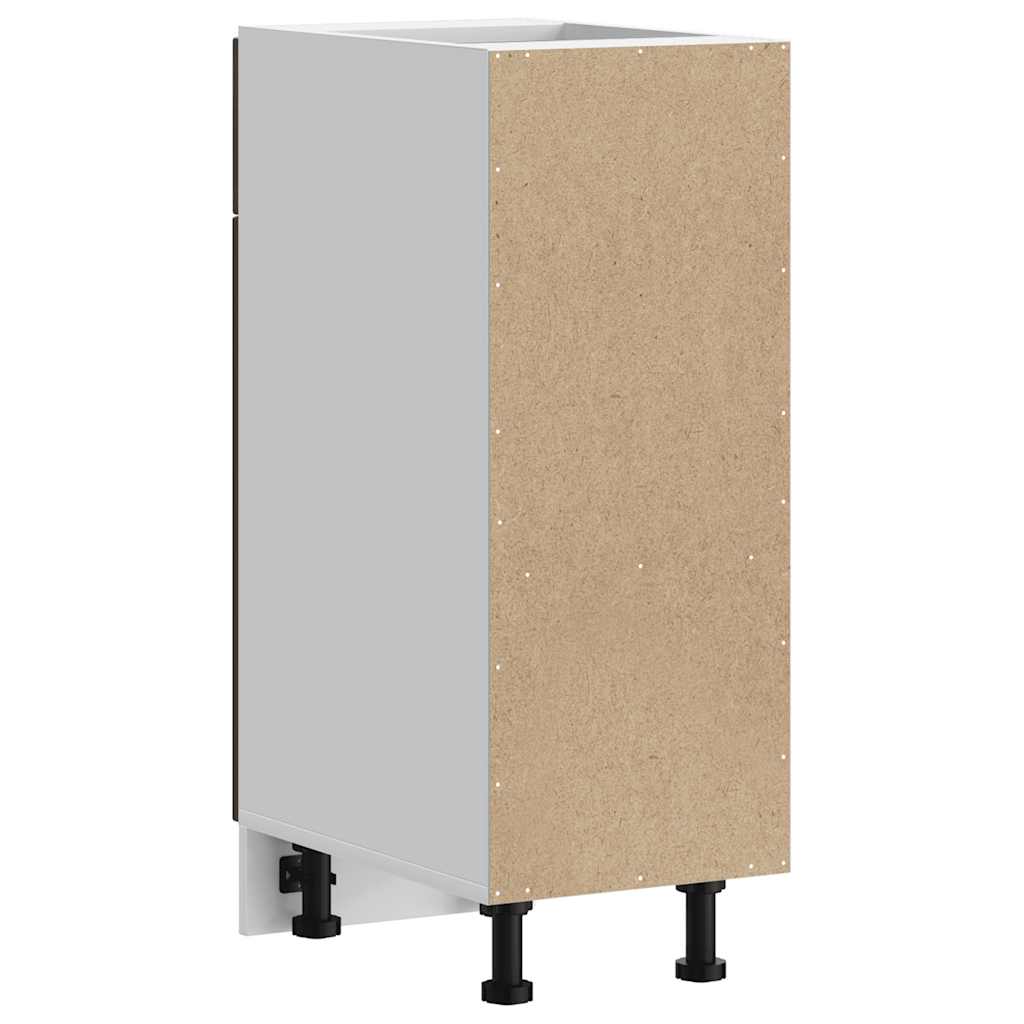 ντουλάπι βάσης κουζίνας Lucca Καφέ Δρυς κατασκευασμένο ξύλο