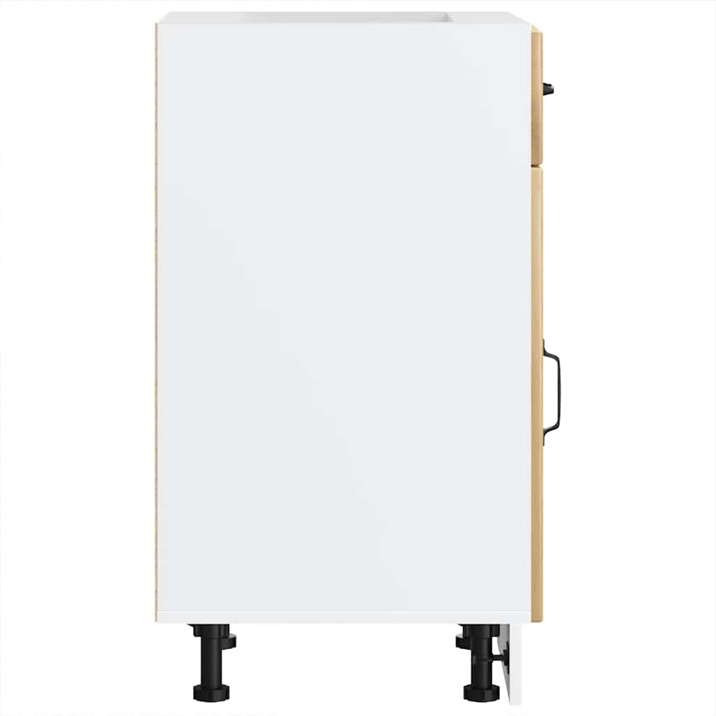 ντουλάπι βάσης κουζίνας Lucca Δρυς τεχνίτης κατασκευασμένο ξύλο