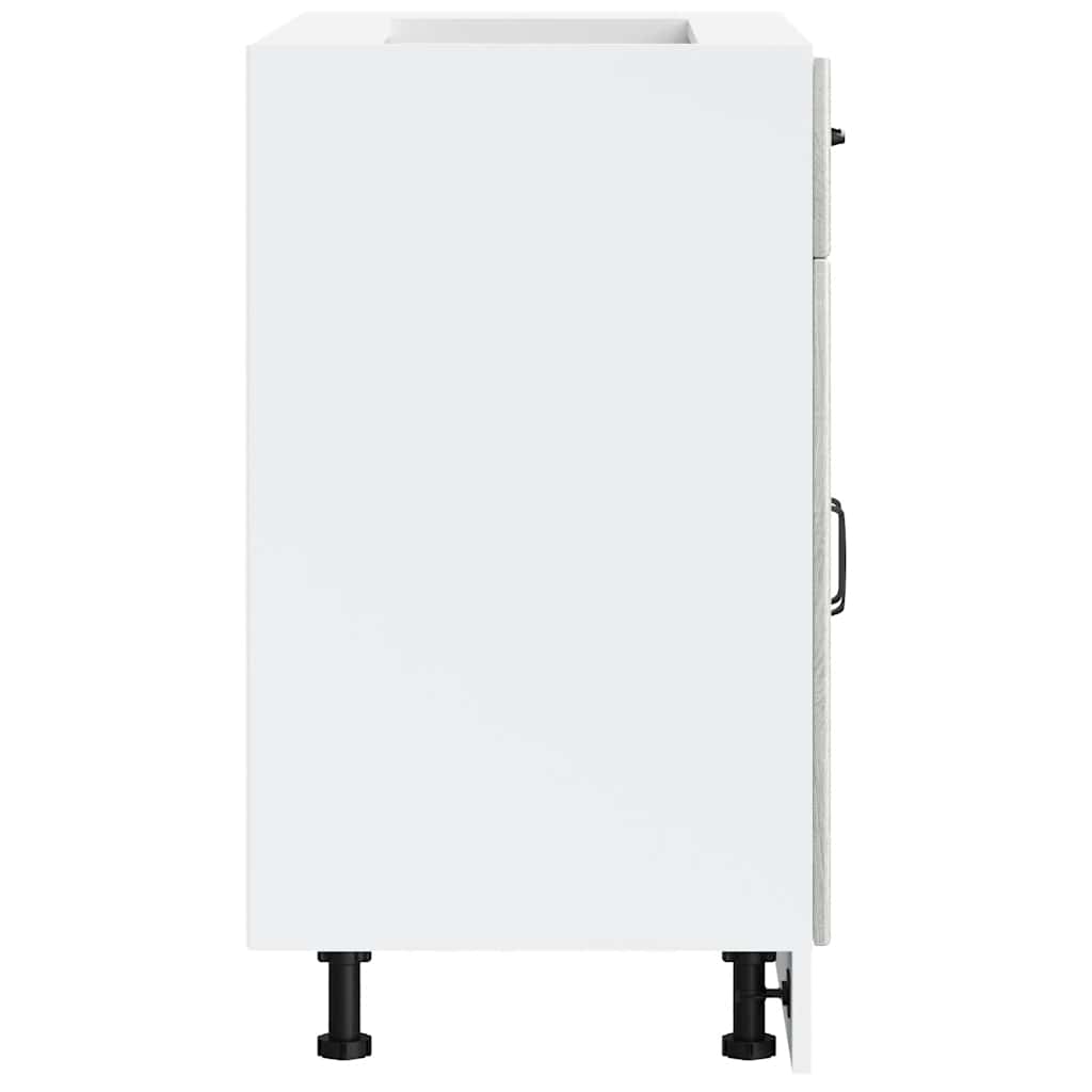 ντουλάπι βάσης κουζίνας Lucca Γκρίζο Σονόμα κατασκευασμένο ξύλο