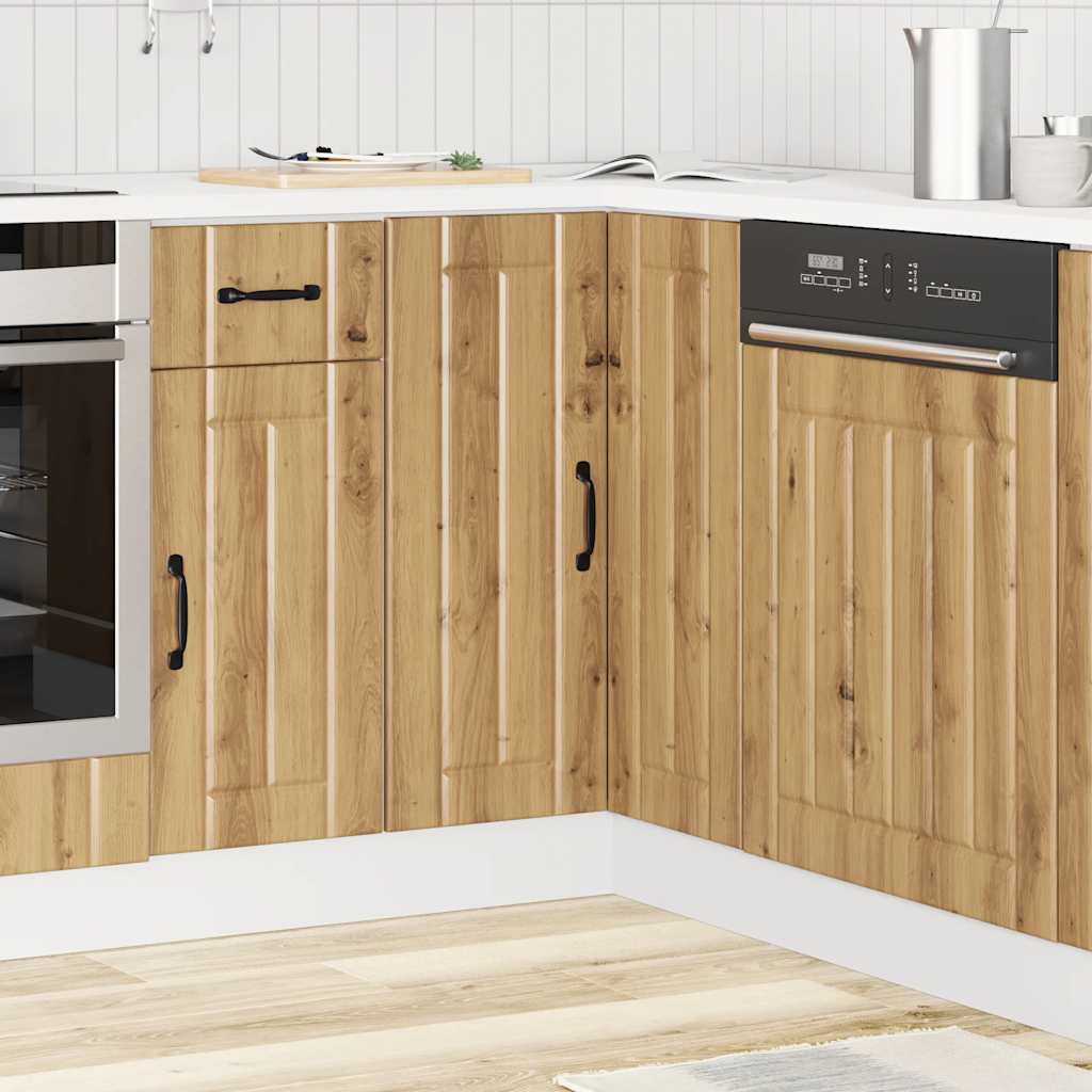 Γωνιακό ντουλάπι βάσης κουζίνας "Lucca" Artisan Oak