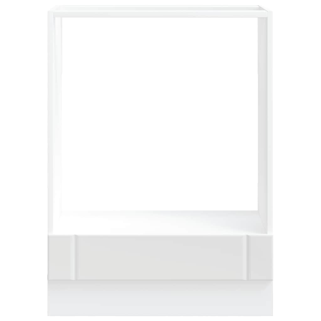 Ντουλάπι φούρνου "Lucca" Λευκό μηχανουργικό ξύλο - Pakobazaar